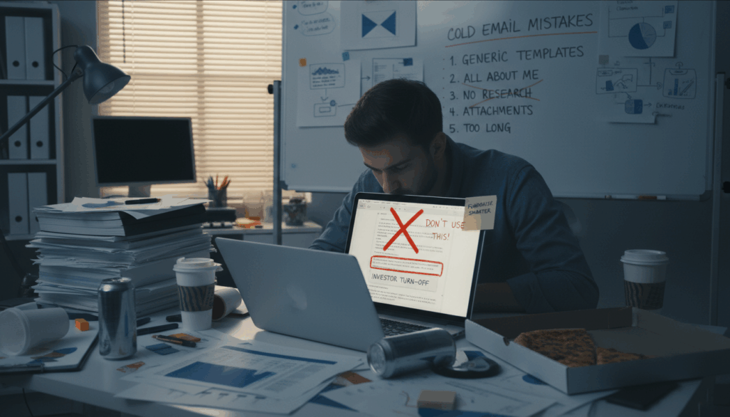 10 Cold Email Mistakes to Avoid: Key Investor Turn-Offs, Sales Tactics to Skip, and How to Fundraise Successfully