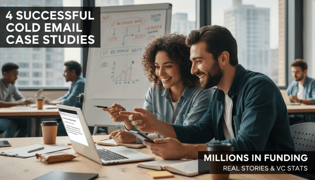 4 Successful Cold Email Case Studies That Landed Millions in Funding: Real Investor Outreach Success Stories and VC Response-Rate Statistics