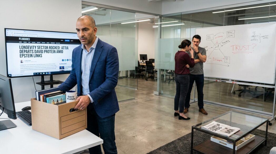 Epstein-Linked Longevity Guru Peter Attia Exits David Protein Amid Scandal; Startup and Industry Grapple with Fallout