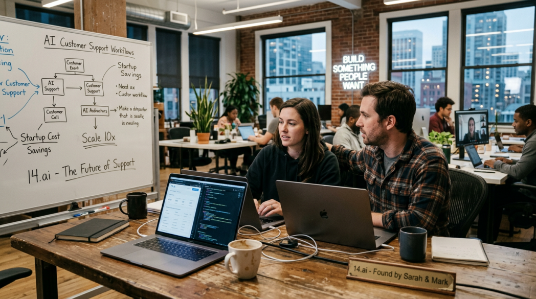 A married founder duo’s company, 14.ai, is replacing customer support teams at startups – And It’s Changing Everything