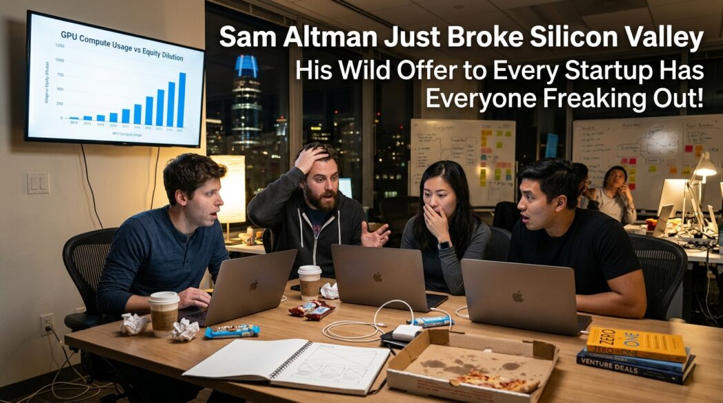 Sam Altman Just Broke Silicon Valley – His Wild Offer to Every Startup Has Everyone Freaking Out!