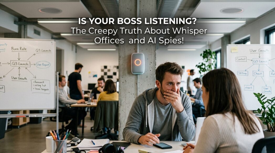 Is Your Boss Listening? The Creepy Truth About ‘Whisper’ Offices and AI Spies!