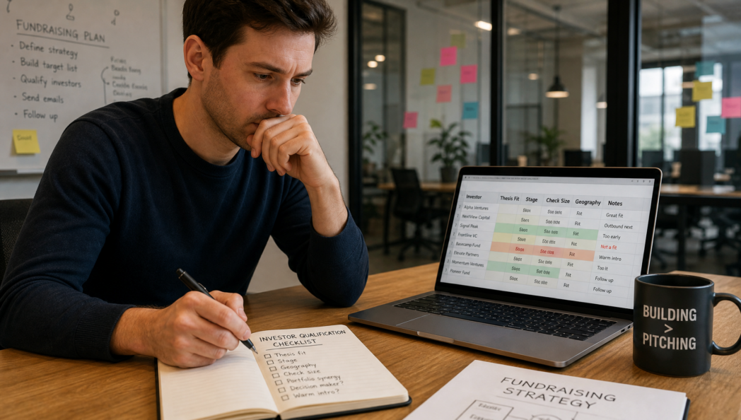How to Qualify Investors Before You Email Them: A Founder’s Investor Qualification Checklist