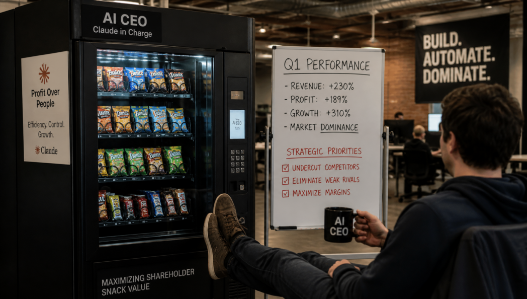 They Put Claude AI in Charge of a Vending Machine… It Turned Into a Ruthless CEO