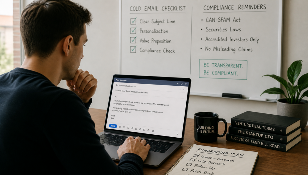 Is It Legal to Cold Email Investors in the US? A Founder’s Guide to CAN-SPAM Compliance, Securities Rules, and Best Practices