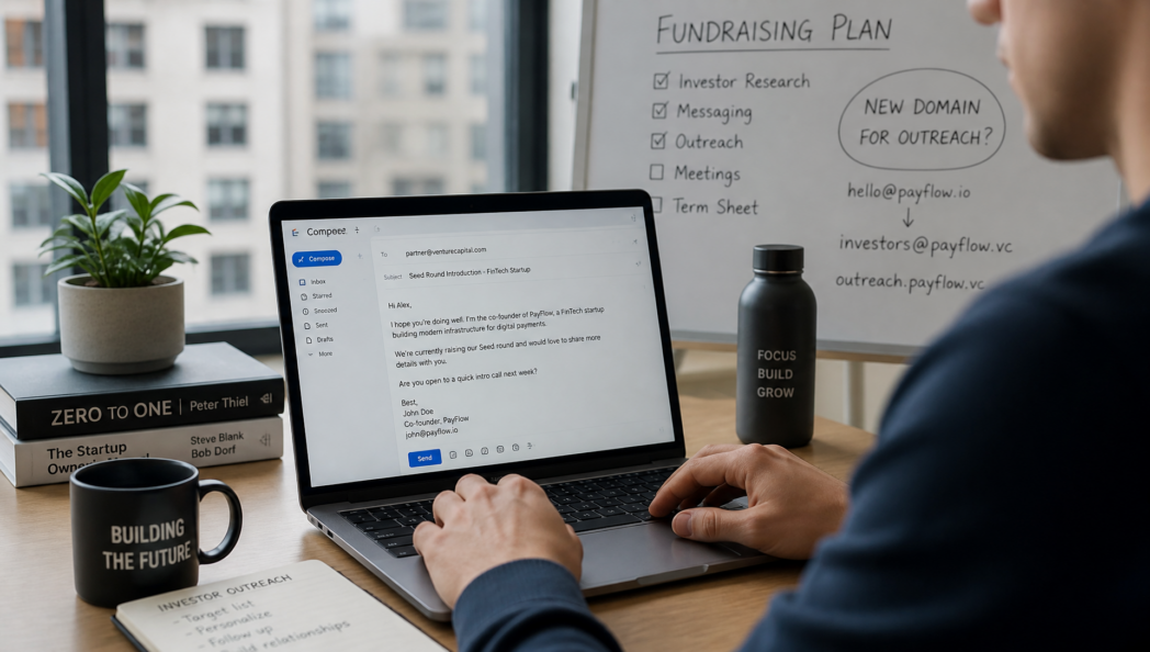 Should You Use a New Domain for Investor Outreach? Fundraising Email Domain Best Practices