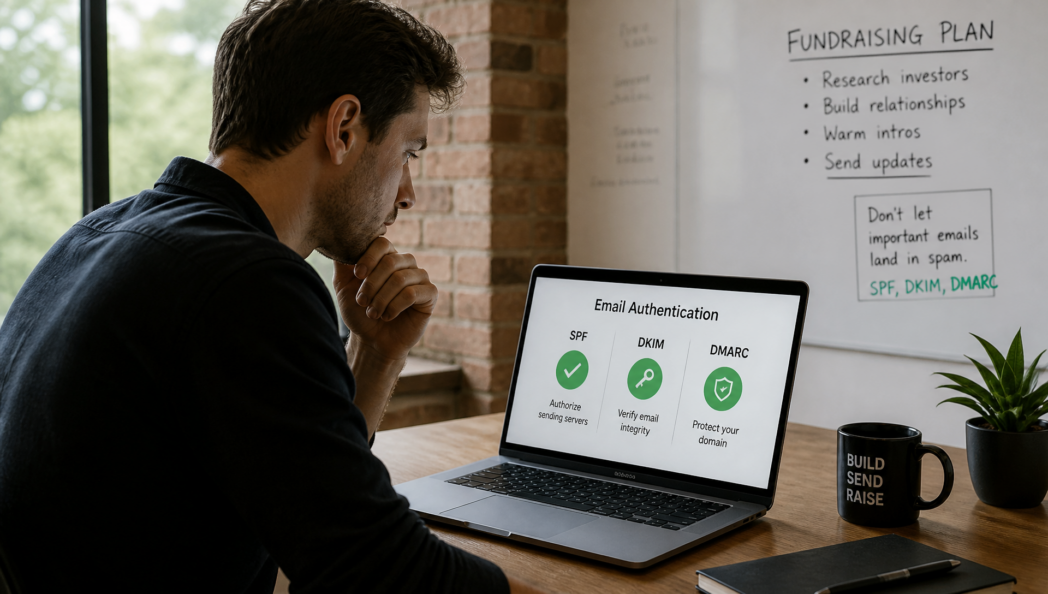 SPF, DKIM, and DMARC for Investor Emails: A Founder’s Guide to Email Authentication, Deliverability, and Spam Prevention