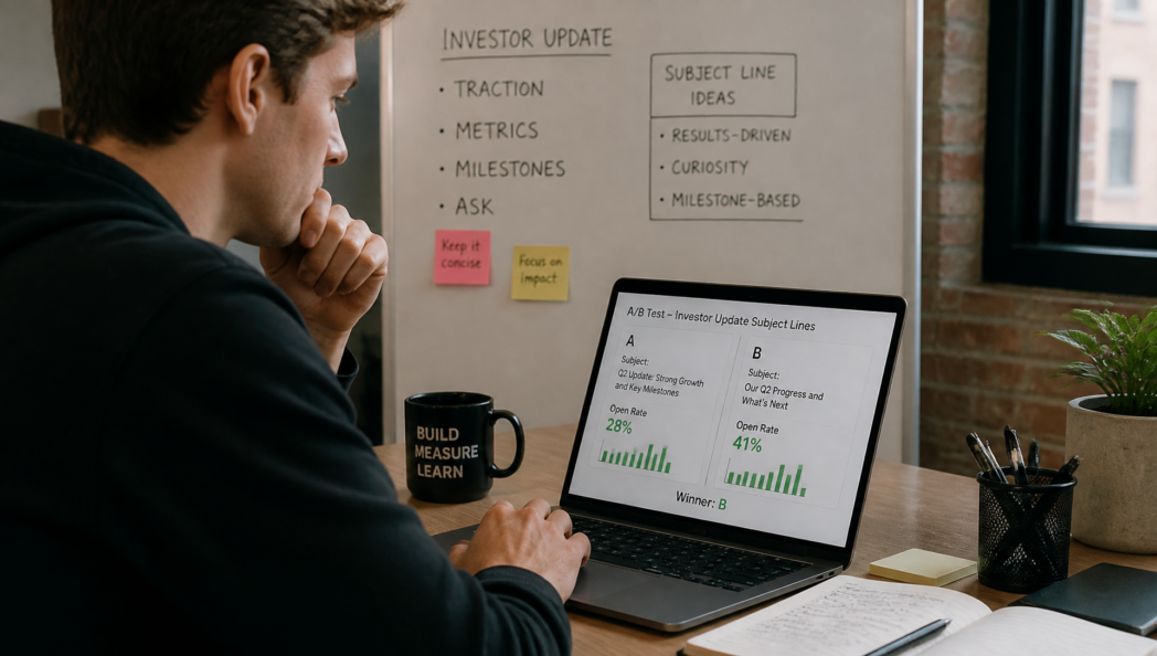 A/B Testing Investor Subject Lines: How to Optimize Emails With a Small Investor List