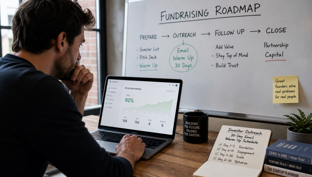 How to Warm Up Email for Investor Outreach: A Founder’s 30-Day Deliverability Schedule