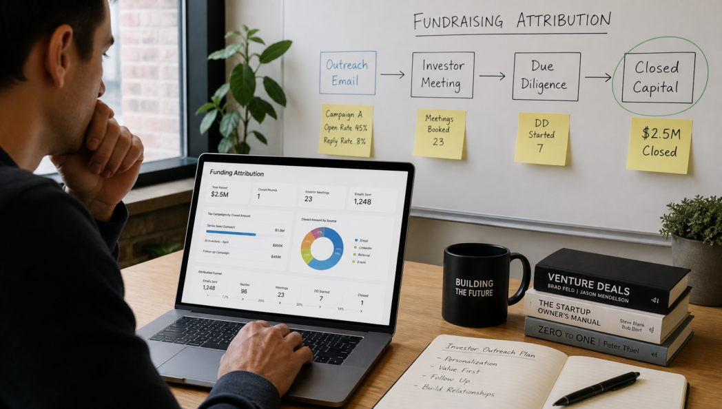 How to Attribute Funding to Outreach Tool: A Founder’s Guide to Tracking Investor Sources, Campaigns, and Closed Capital