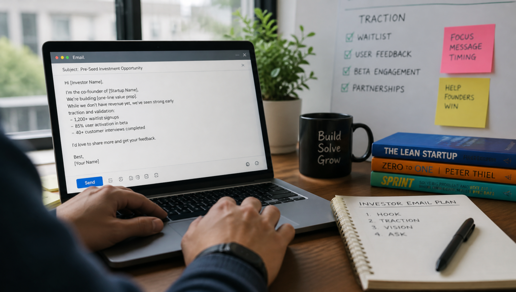 How to Email Investors With No Revenue: Examples, Traction Signals, and Messaging Tips