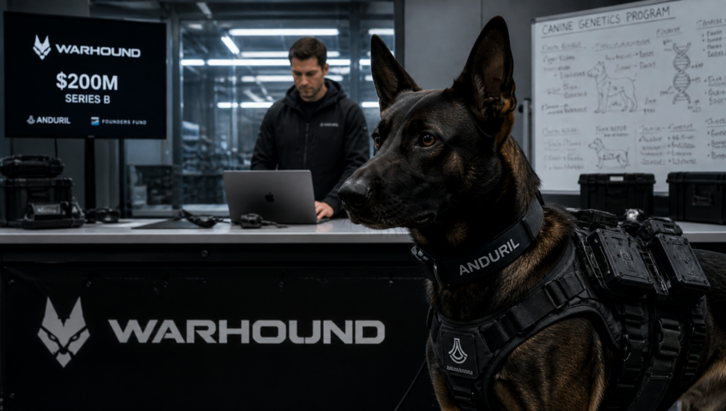 They’re Engineering War Dogs Now: Warhound Raises $200M to Build Gene-Edited Military Dogs With Anduril Gear